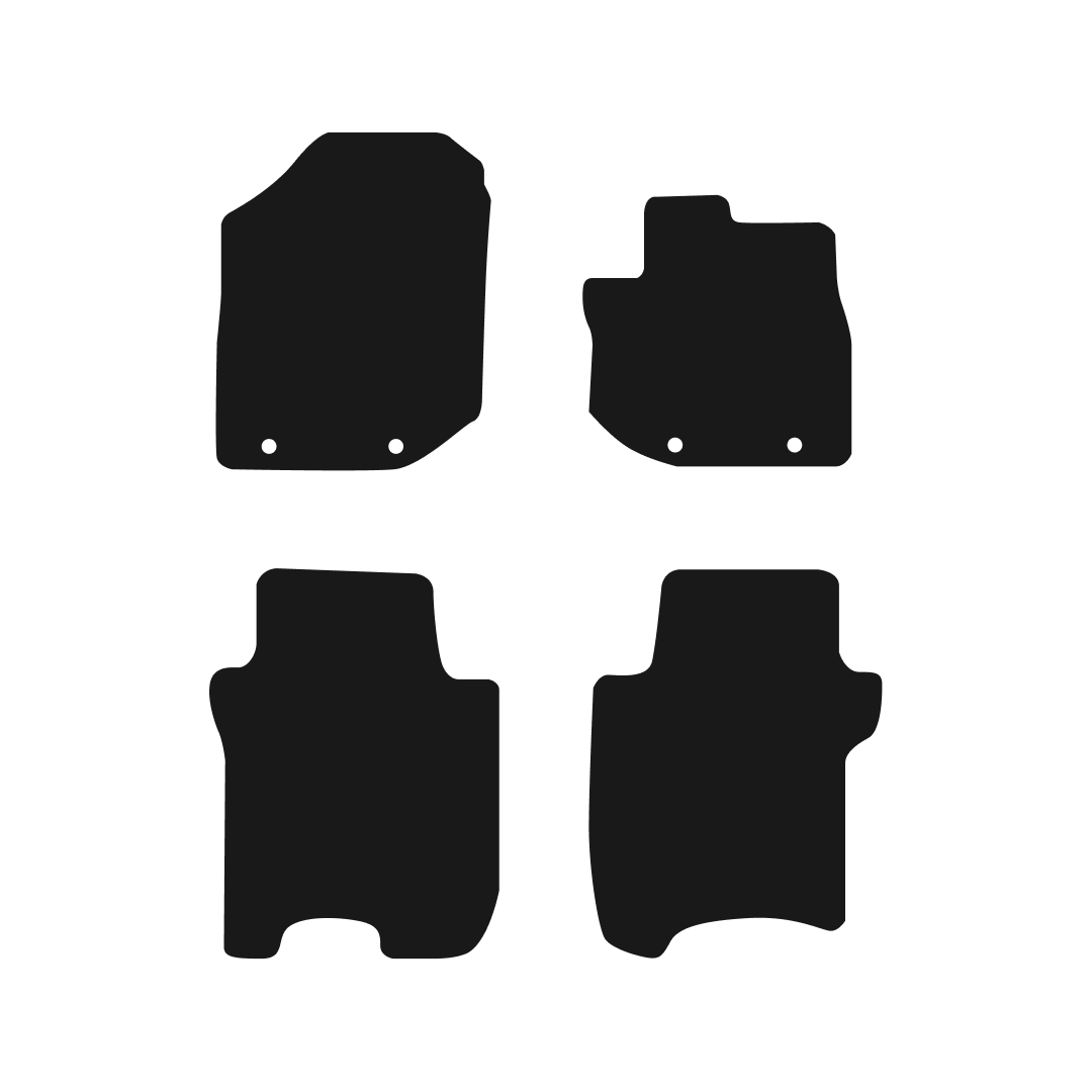 Honda Jazz (2011-2015) Car Mats Mat Shape