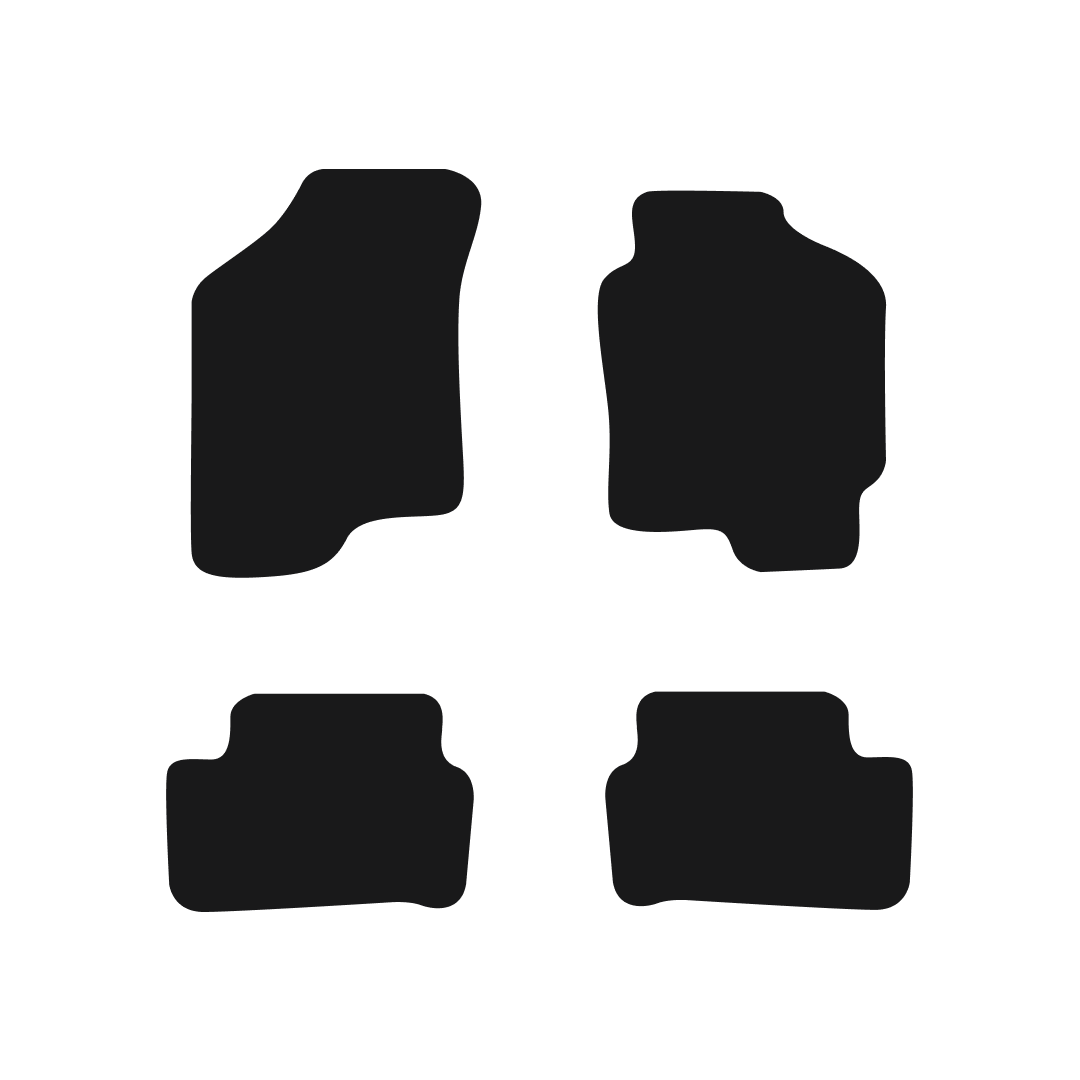 Hyundai Coupe (2002-2009) Car Mats Mat Shape