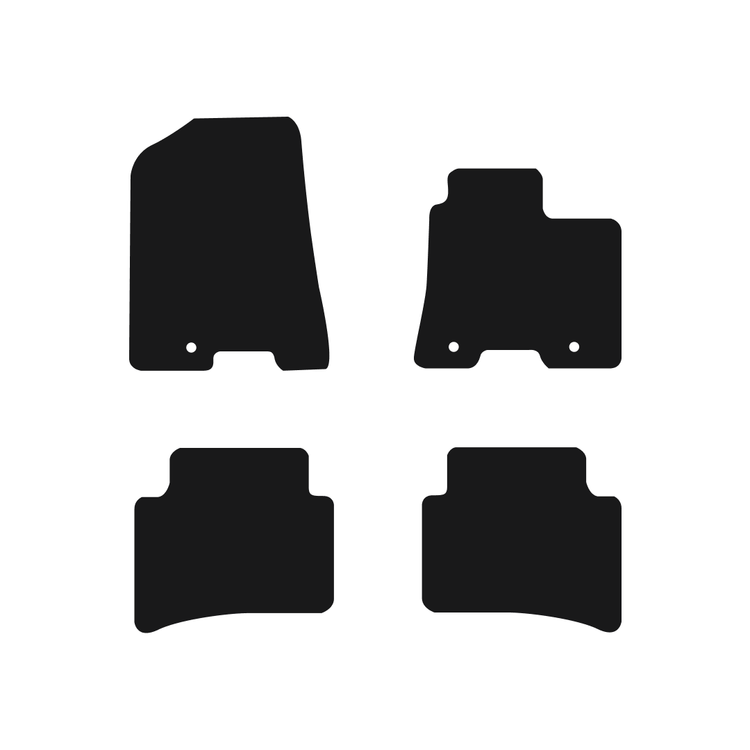 Hyundai Nexo (2019-2025) Car Mats Mat Shape