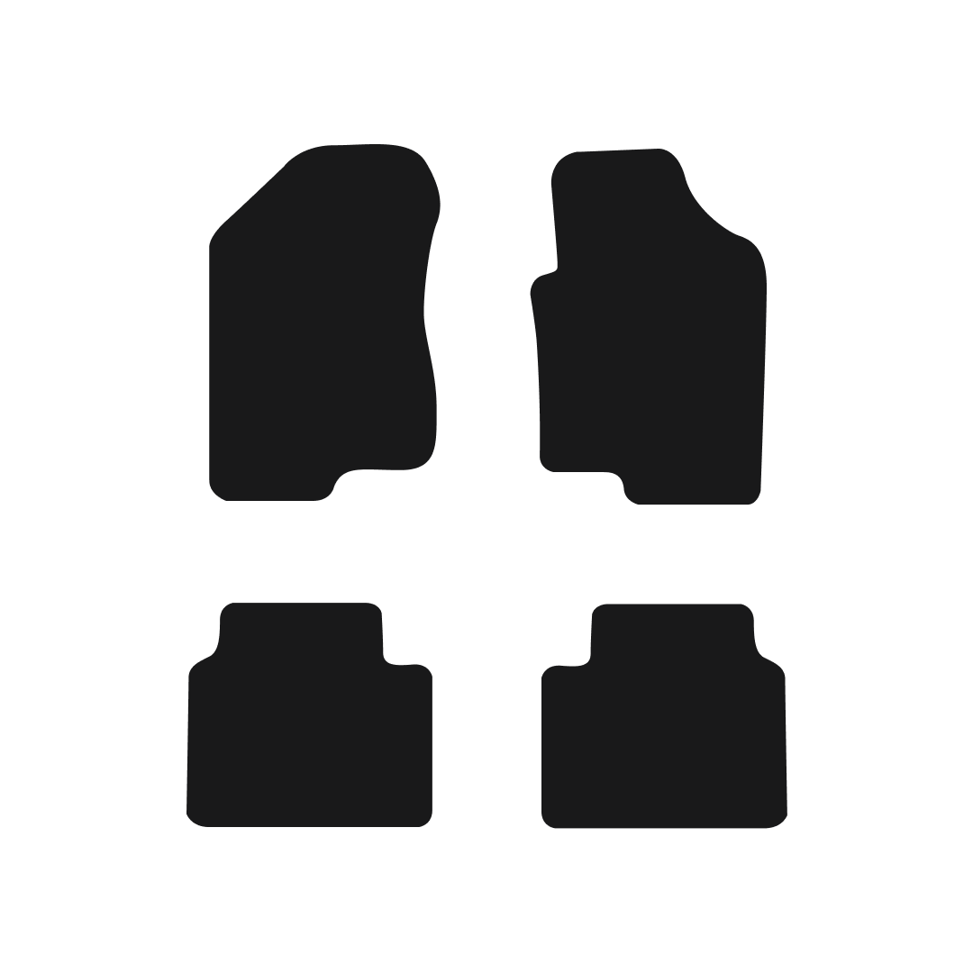 Hyundai Sonata (2005-2010) Car Mats Mat Shape