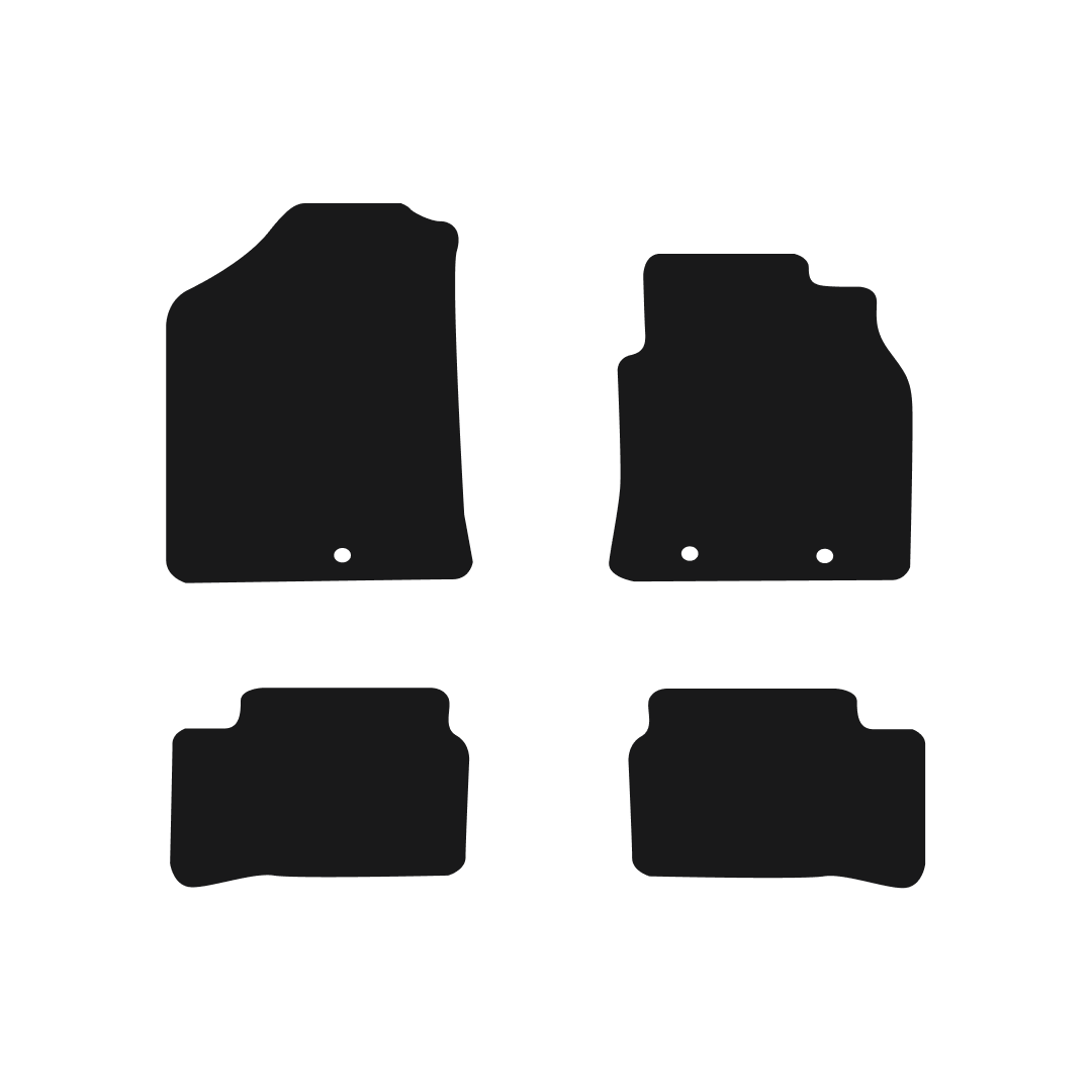 Hyundai i10 (2014-2020) Car Mats Mat Shape