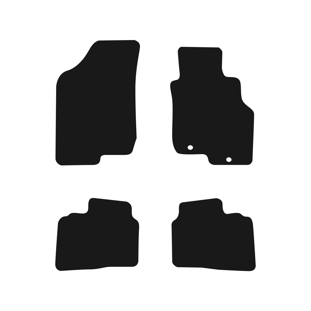 Hyundai i30 (2007-2009) Car Mats Mat Shape
