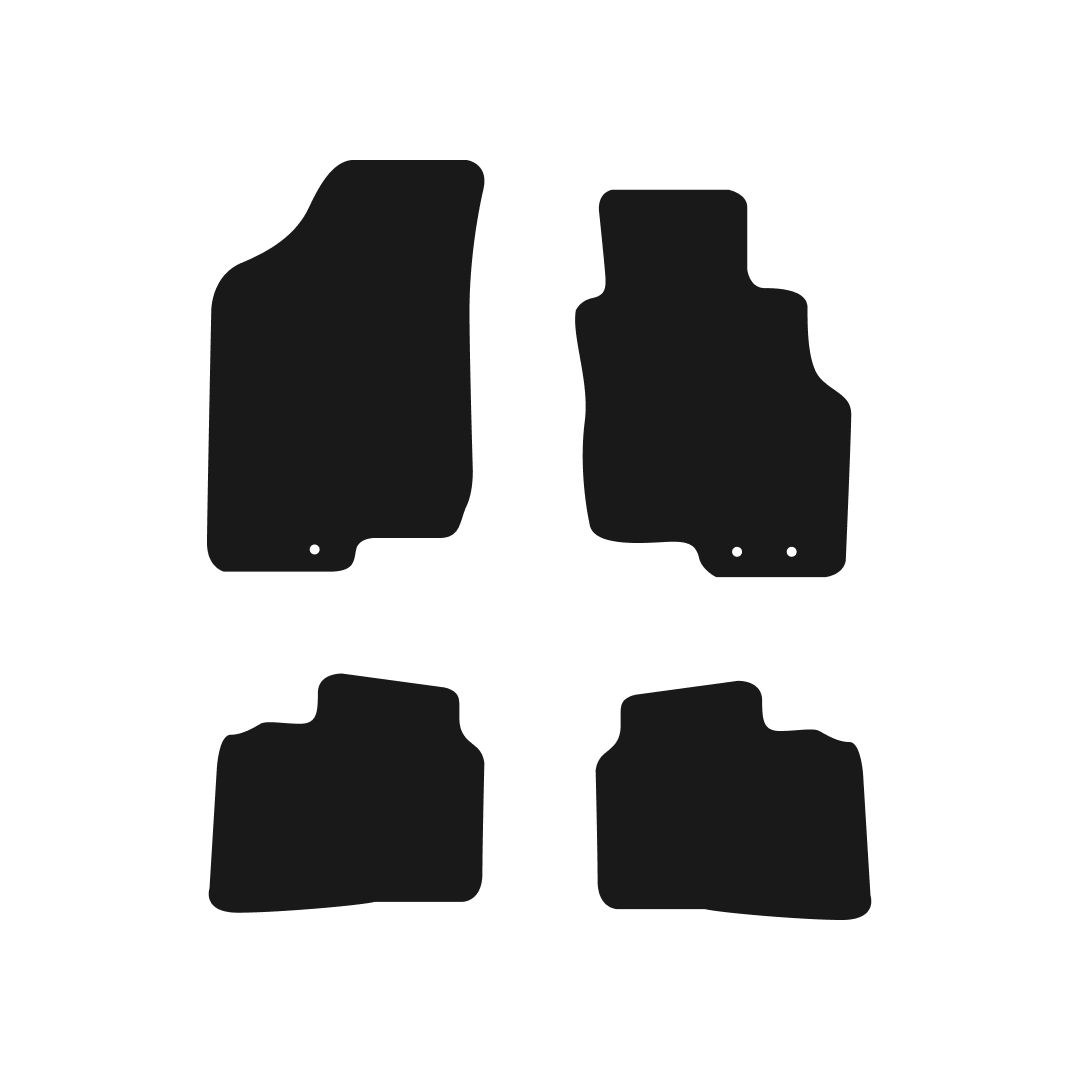 Hyundai i30 (2009-2012) Car Mats Mat Shape