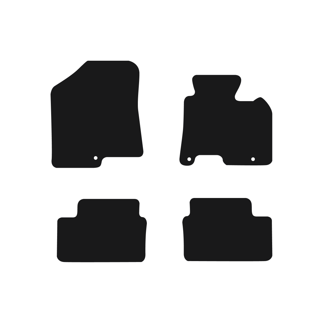 Hyundai i30 (2012-2017) Car Mats Mat Shape