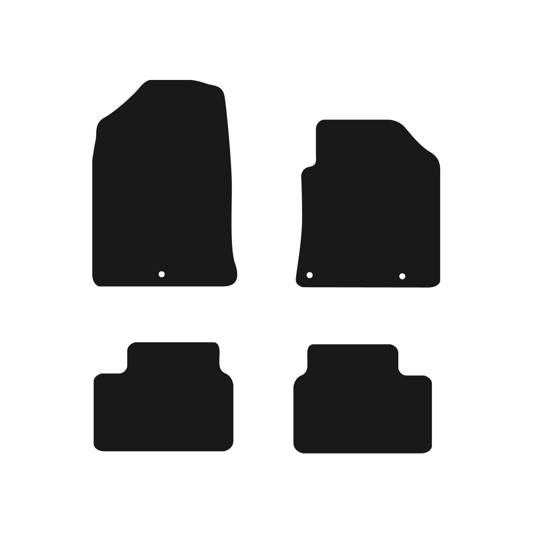 Hyundai i30 (2017-2025) Car Mats Mat Shape