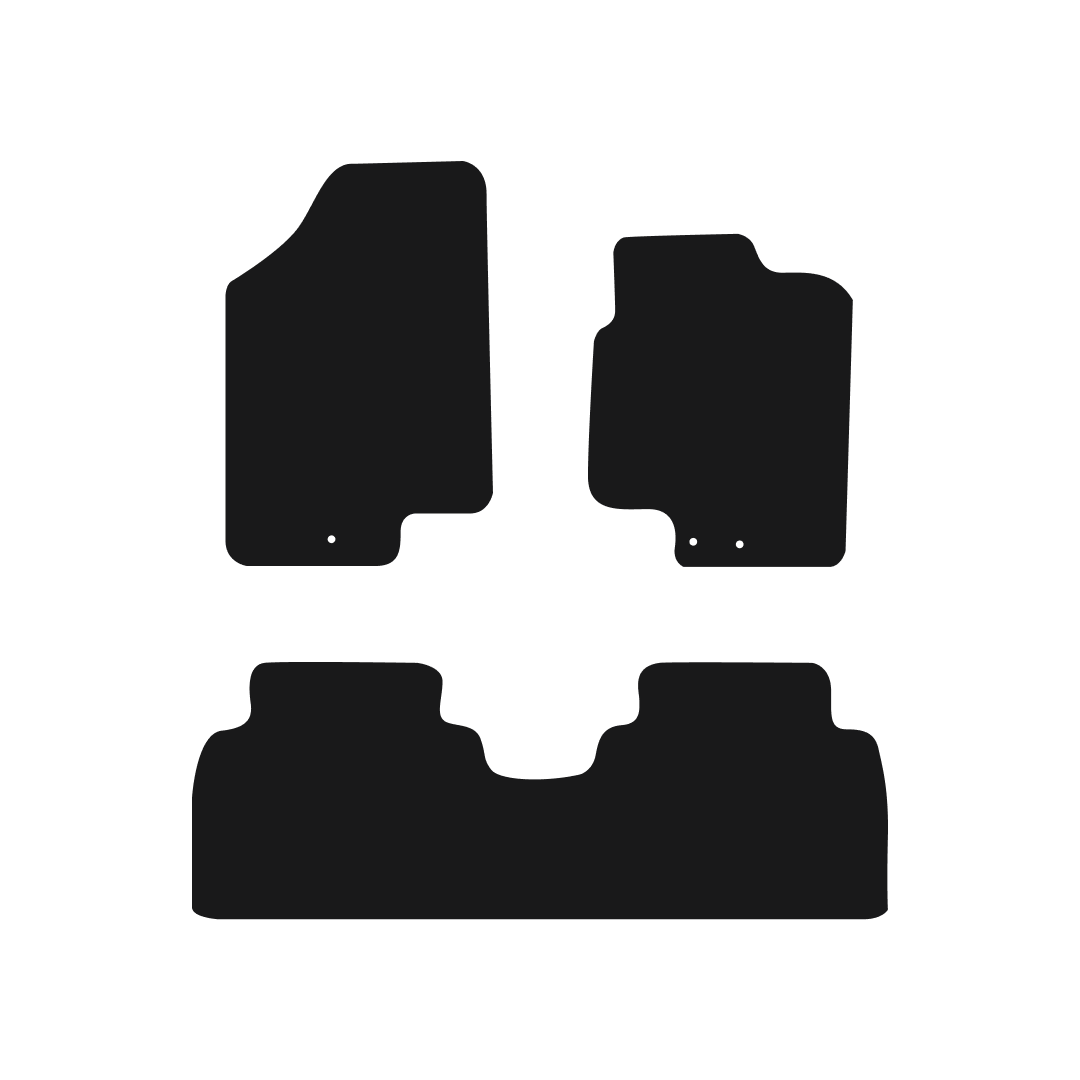 Hyundai ix20 (2010-2020) Car Mats Mat Shape