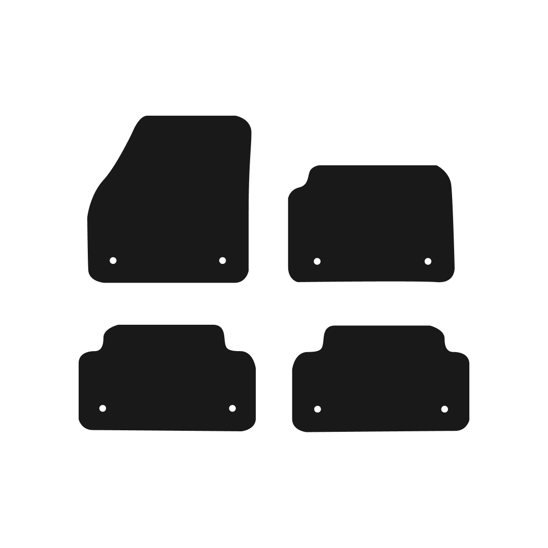 Jaguar E-Pace (2017-2021) Car Mats Mat Shape