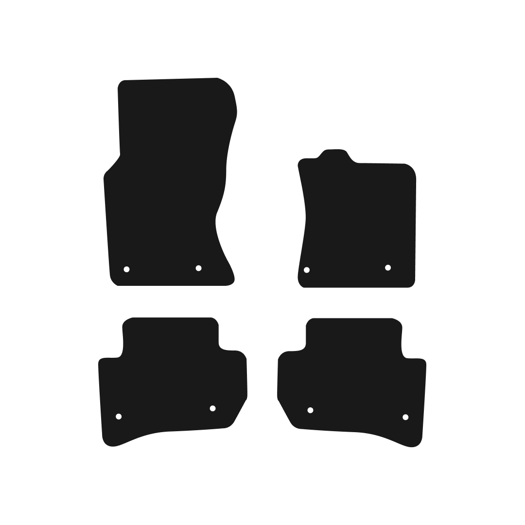 Jaguar F-Pace (2016-2024) Car Mats Mat Shape