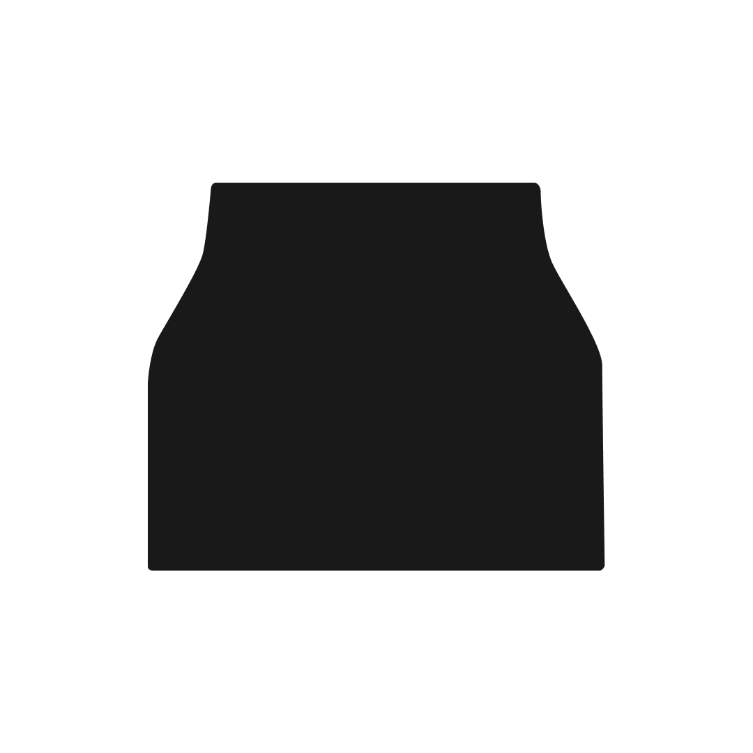 Jaguar XJ8 (2004-2010) Boot Mat (SWB) Mat Shape