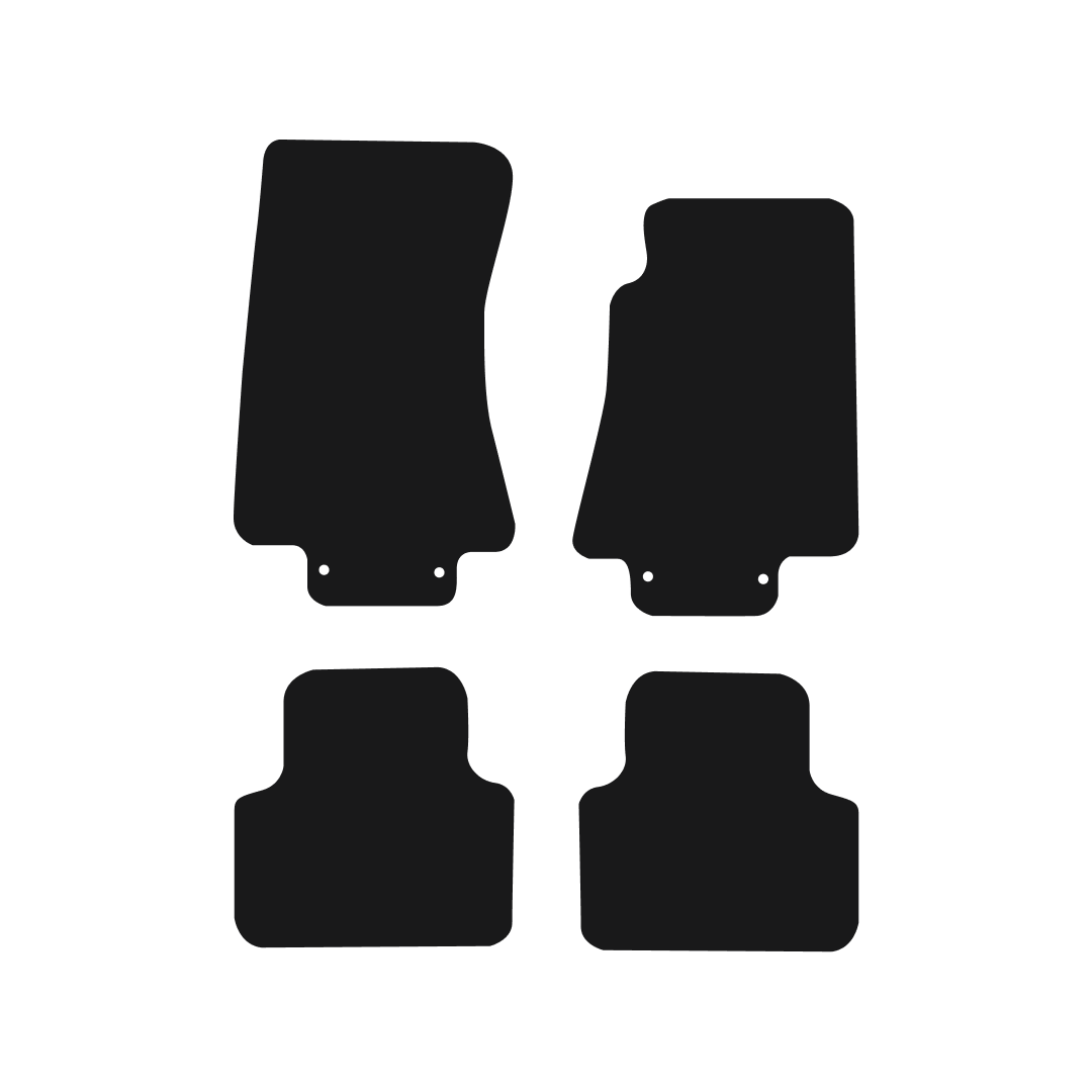 Jaguar XJ8 (1997-2009) Car Mats (SWB) Mat Shape