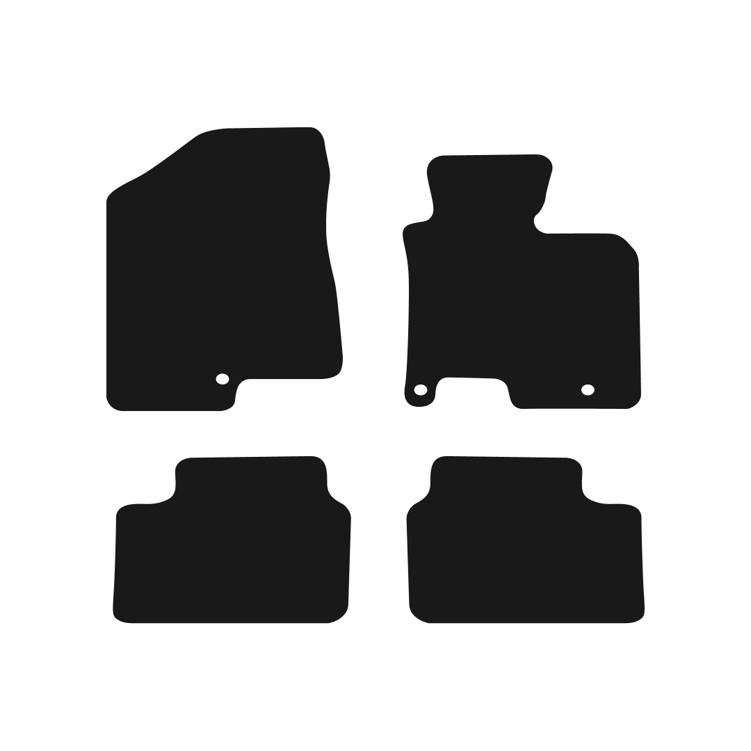 Kia Ceed (2012-2018) Car Mats Mat Shape