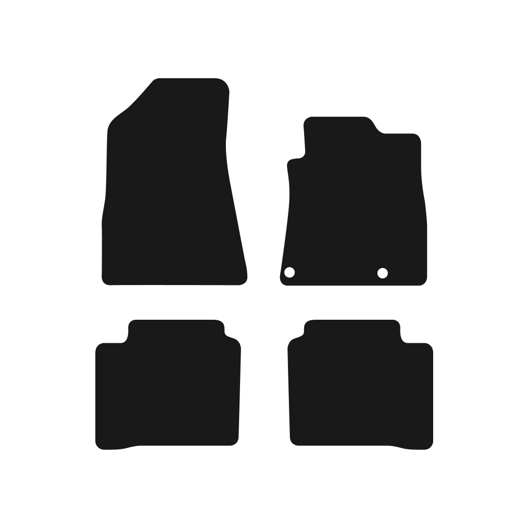 Kia Niro HEV (2022-2025) Car Mats Mat Shape