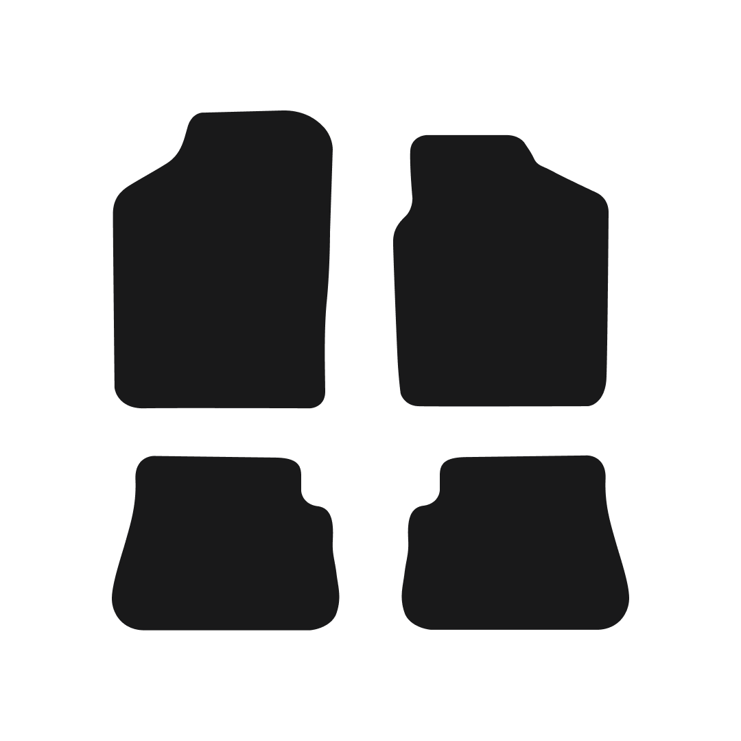 Kia Picanto (2004-2010) Car Mats Mat Shape