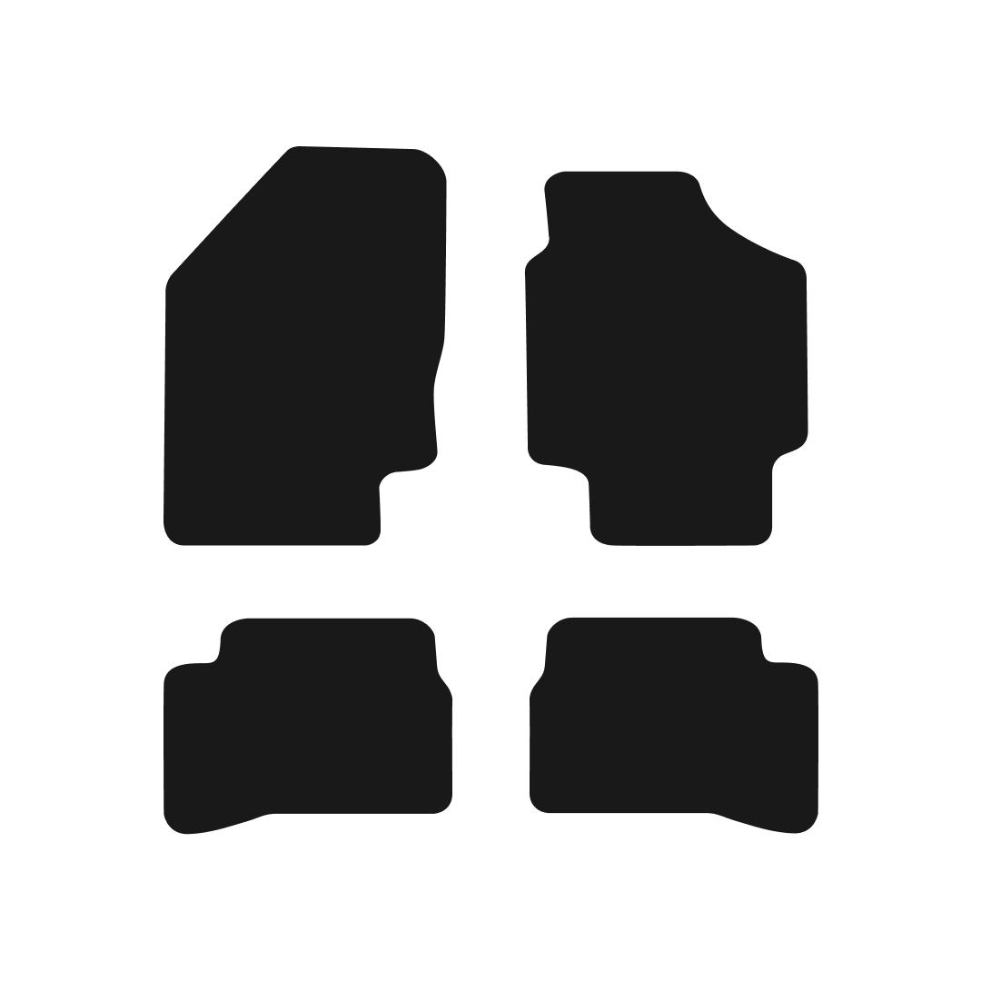 Kia Rio (2005-2010) Car Mats Mat Shape