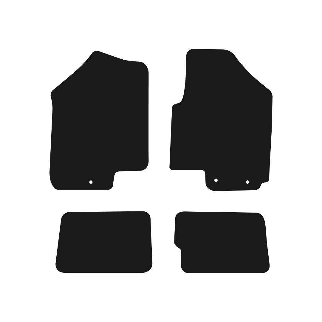 Kia Soul (2011-2014) Car Mats Mat Shape
