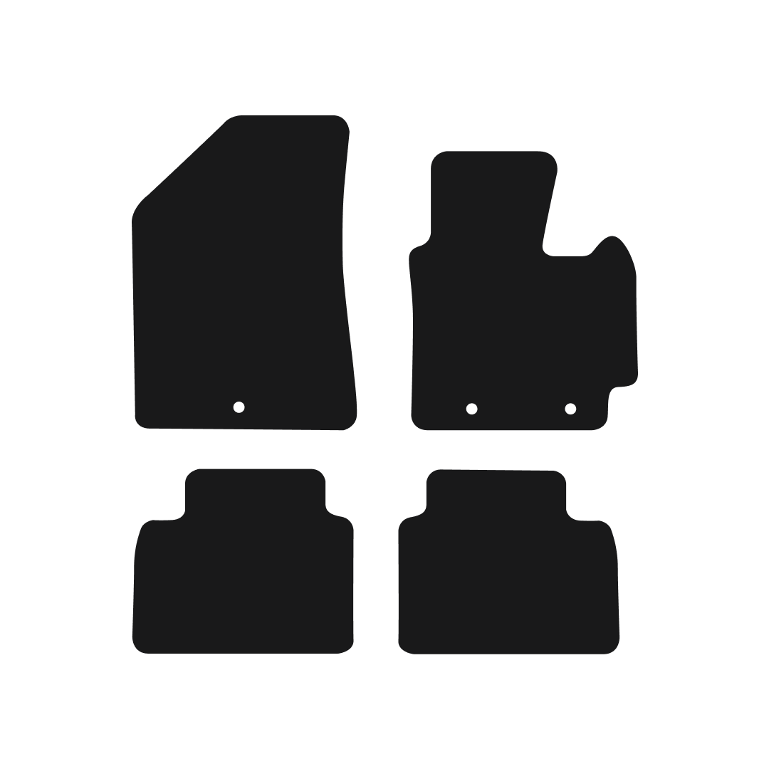 Kia Soul (2014-2025) Car Mats Mat Shape