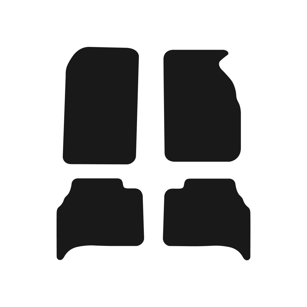 Kia Sportage (1993-2000) Car Mats Mat Shape