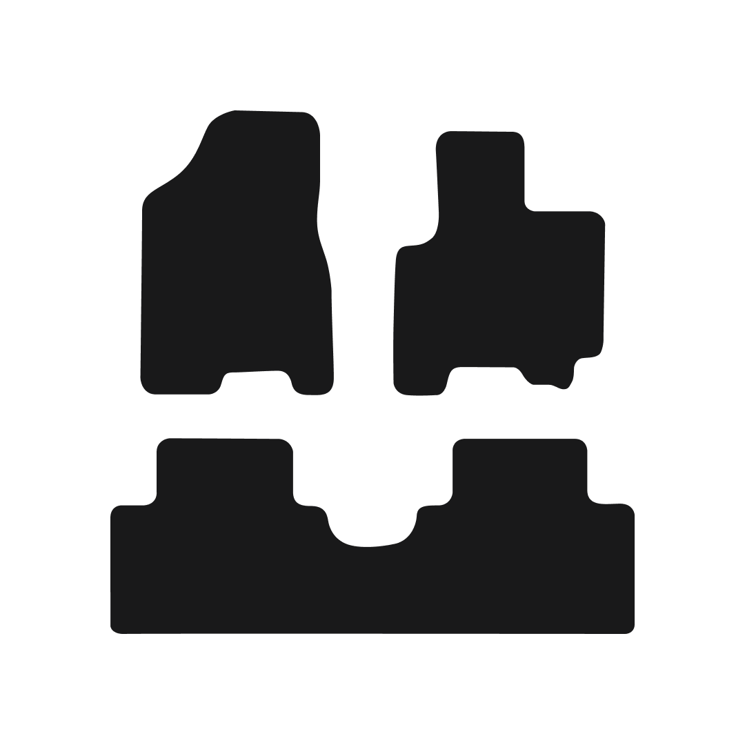 Kia Sportage (2005-2009) Car Mats Mat Shape