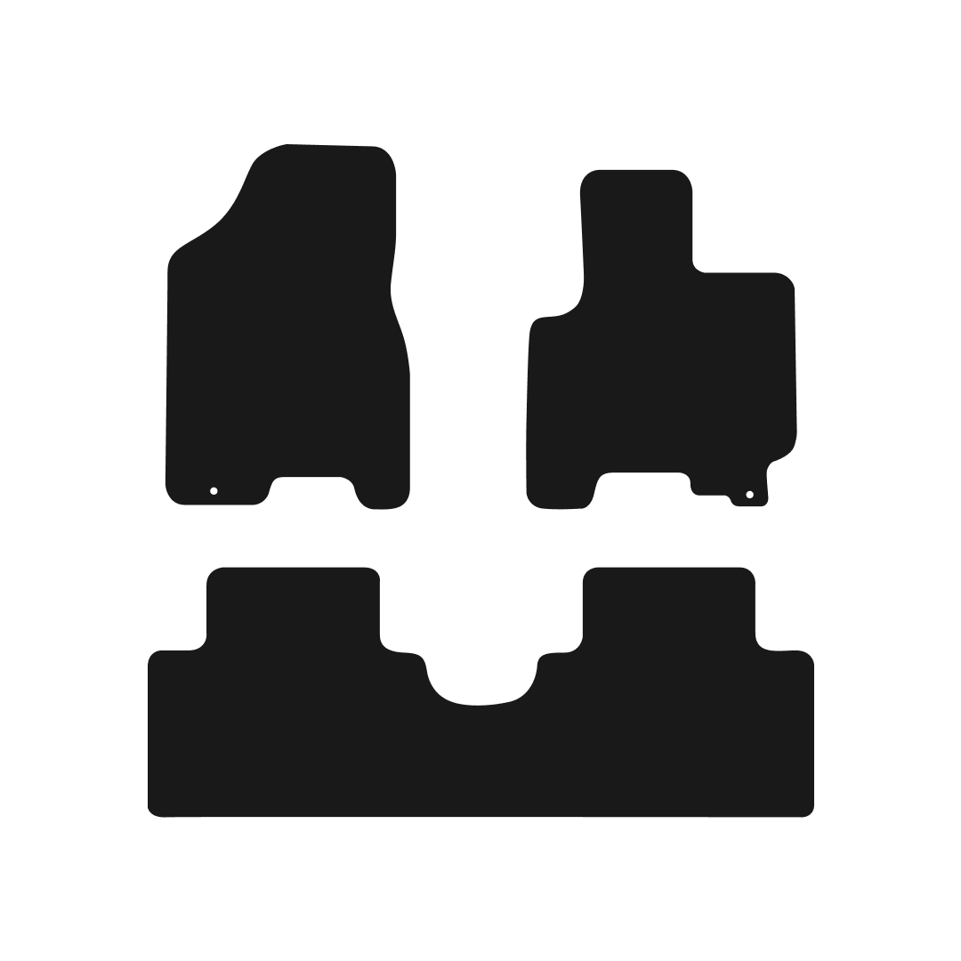 Kia Sportage (2009-2010) Car Mats Mat Shape