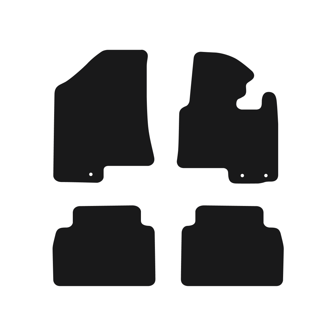 Kia Sportage (2010-2016) Car Mats Mat Shape