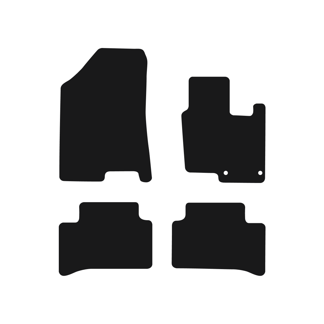 Kia Sportage Non - Hybrid (2022-2025) Car Mats Mat Shape