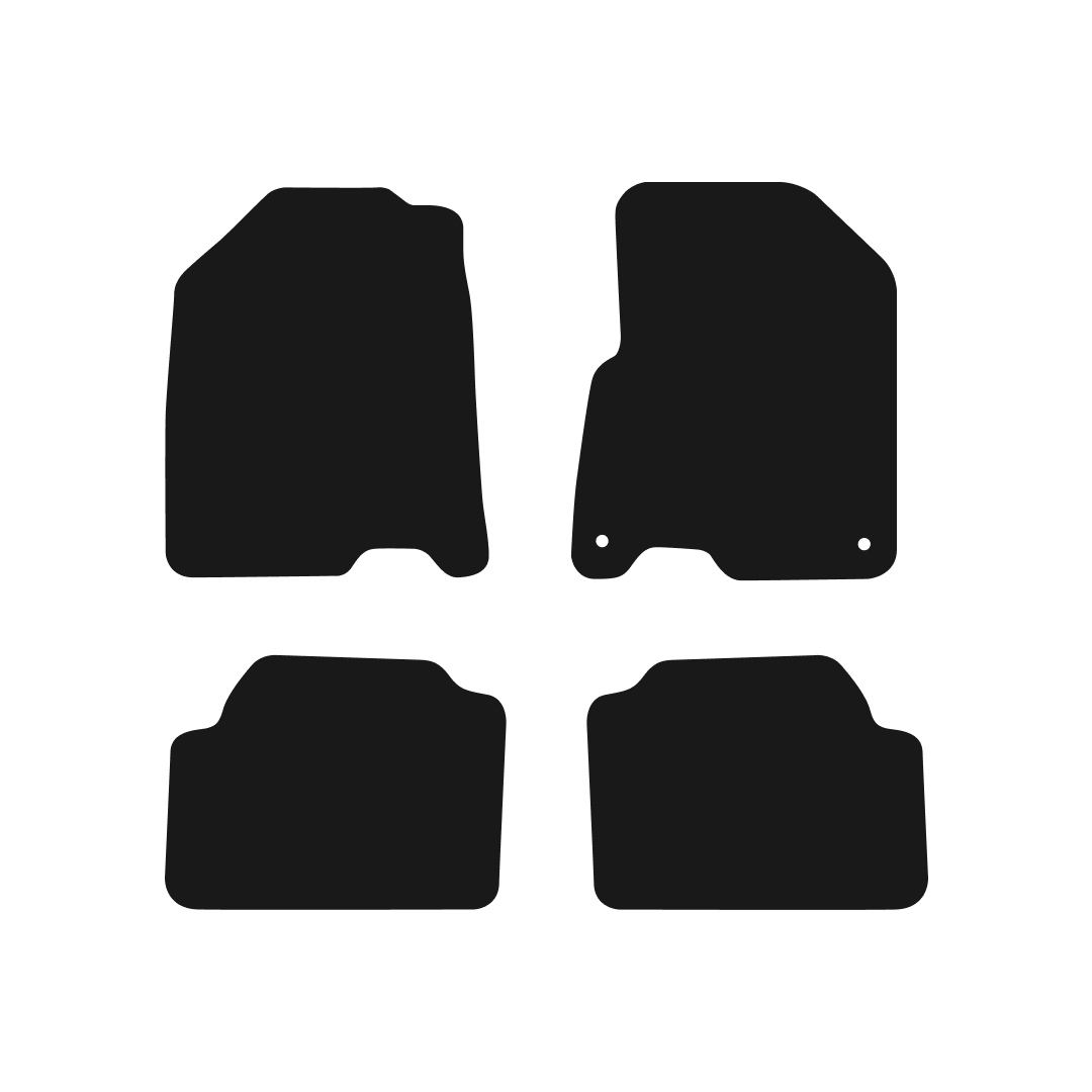 Kia E-Niro EV (2019-2022) Car Mats Mat Shape