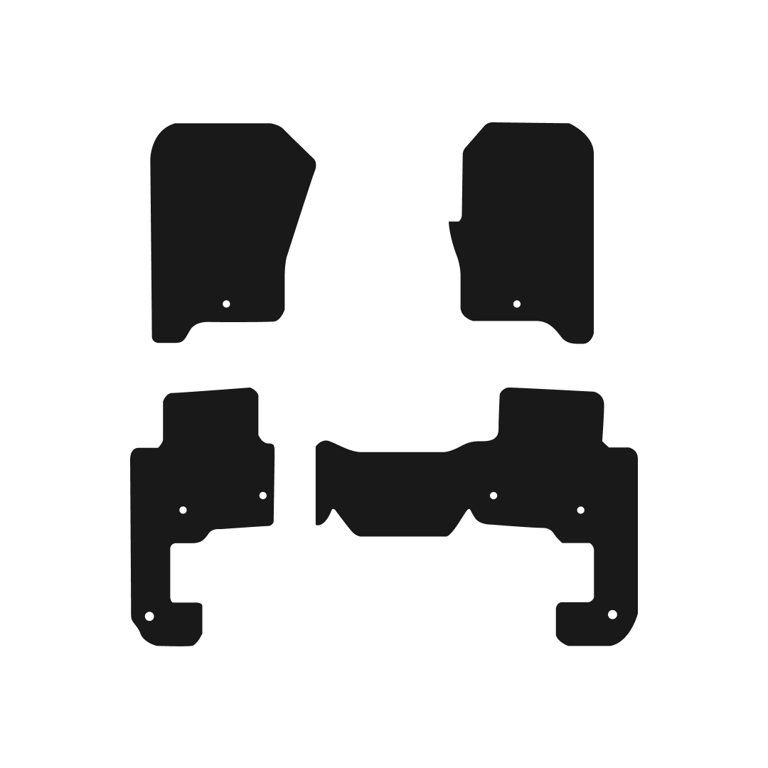 Land Rover Discovery 4 (2013-2017) Car Mats Mat Shape