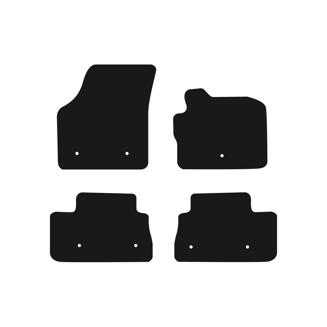 Land Rover Freelander 2 (2013-2024) Car Mats (7-clips) Mat Shape