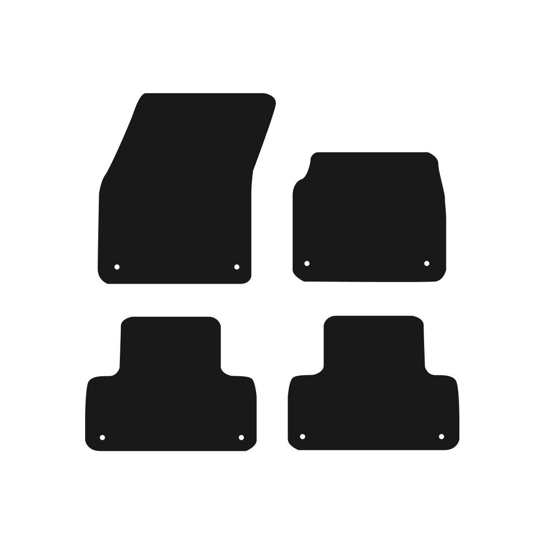 Land Rover Range Rover Evoque (2011-2019) Car Mats Mat Shape