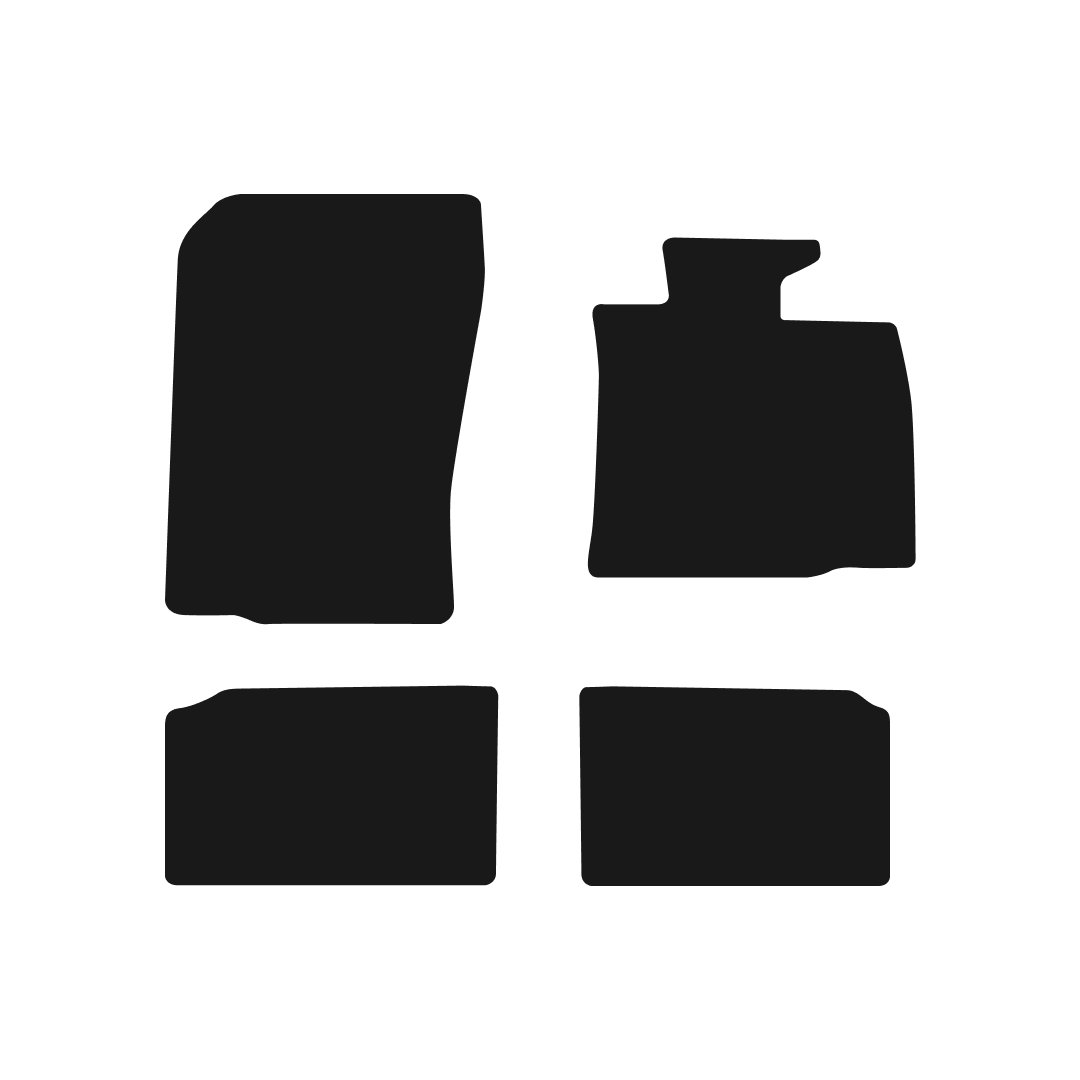 Mini Countryman (2010-2017) Car Mats (R60) Mat Shape