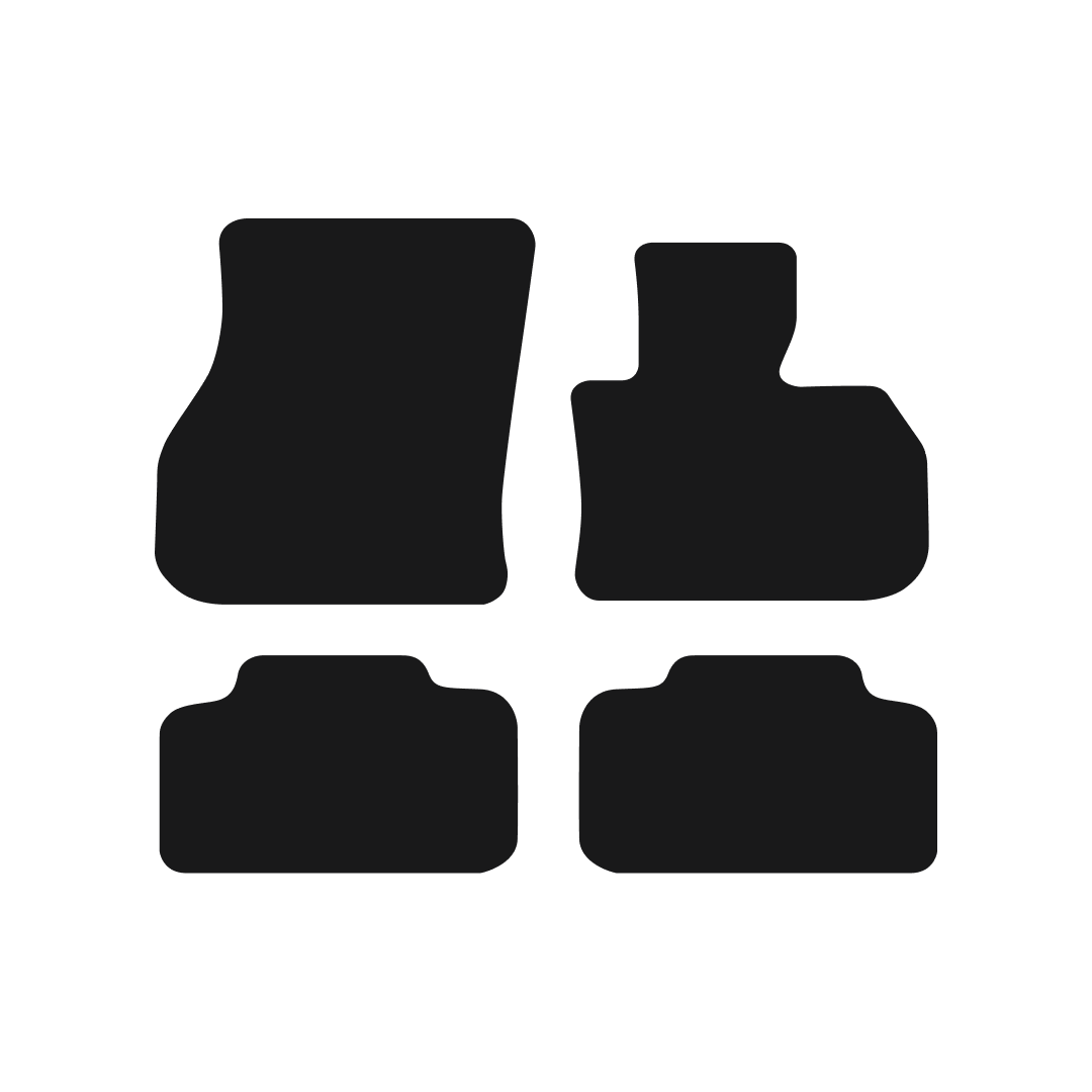 Mini Countryman (2017-2024) Car Mats (F60) Mat Shape