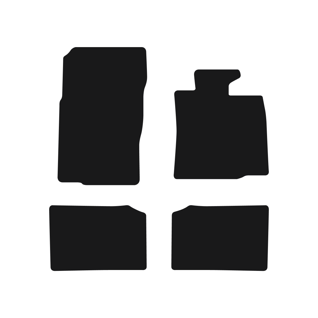 Mini Paceman (2013-2016) Car Mats (R61) Mat Shape