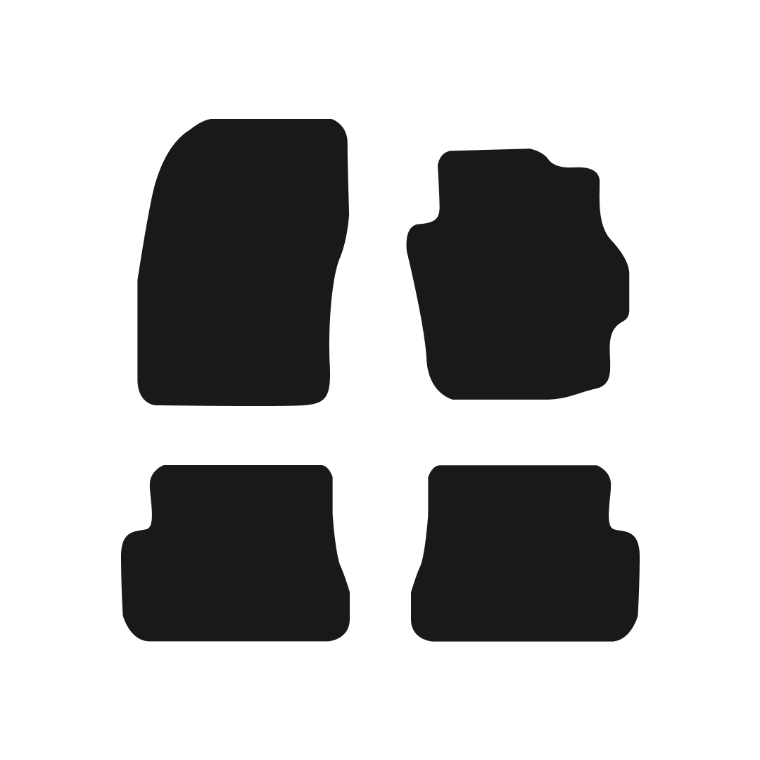 Mazda 3 (2005-2009) Car Mats Mat Shape