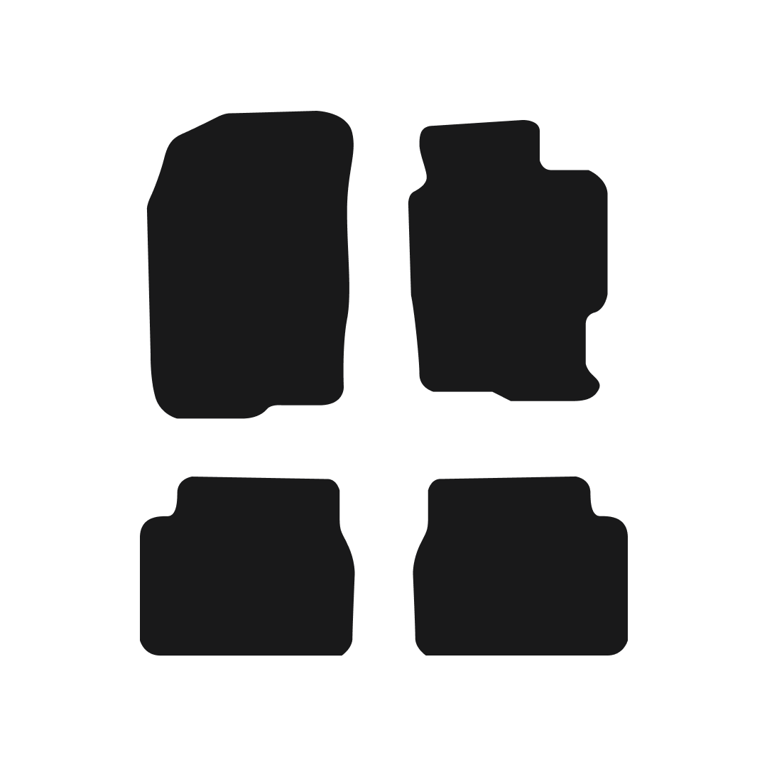 Mazda 6 Saloon (2002-2007) Car Mats Mat Shape