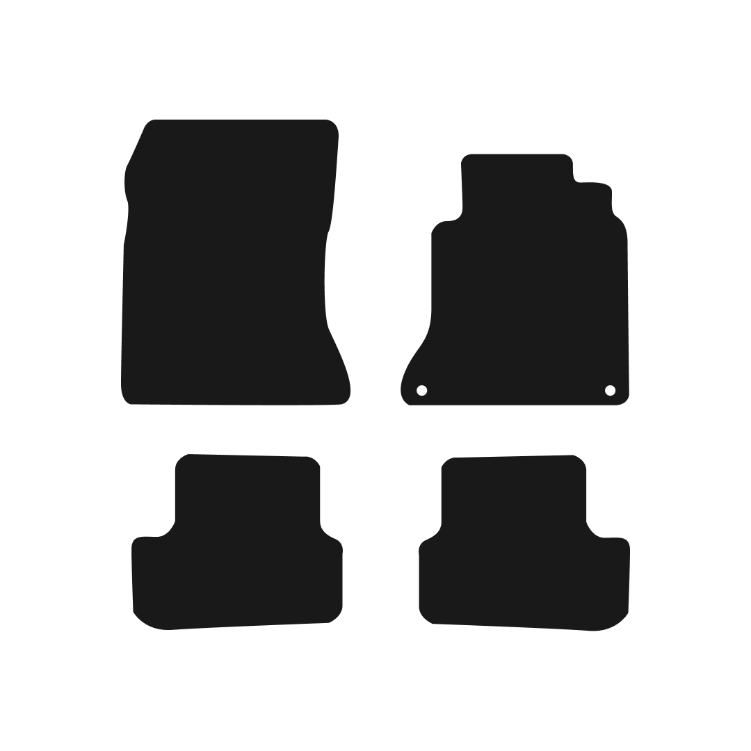 Mercedes A Class (2012-2019) Car Mats Mat Shape