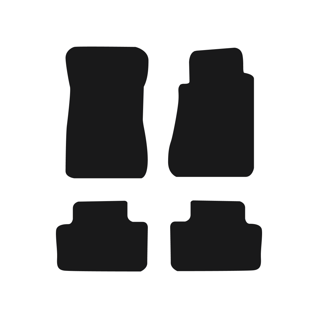 Mercedes C Class (1993-2000) Car Mats Mat Shape