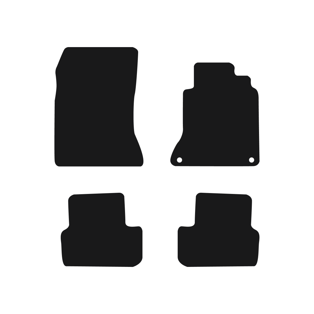 Mercedes CLA (2013-2019) Car Mats Mat Shape