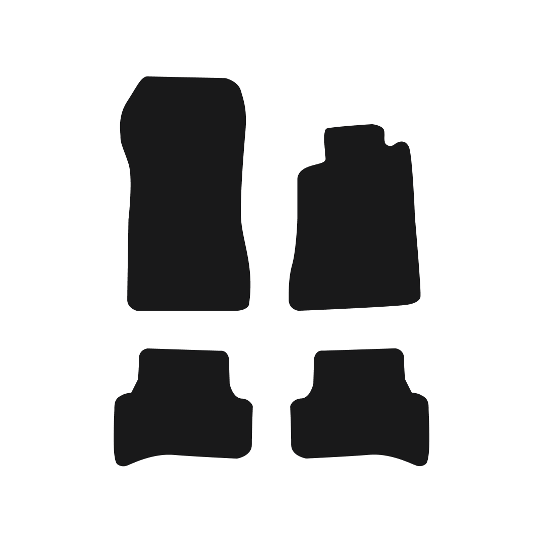 Mercedes CLK MK1 (1997-2003) Car Mats Mat Shape