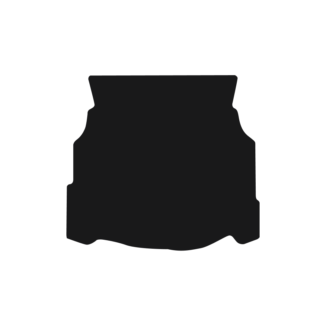 Mercedes CLK Coupe (2003-2009) Boot Mat Mat Shape