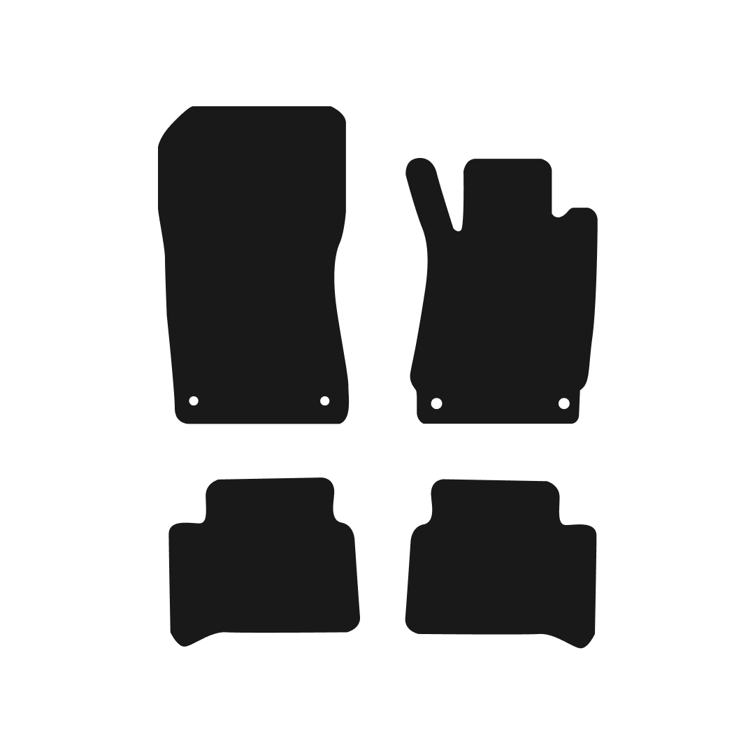 Mercedes CLS (2005-2011) Car Mats Mat Shape