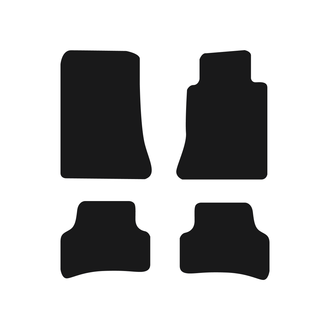 Mercedes E-Class (1995-2002) Car Mats Mat Shape