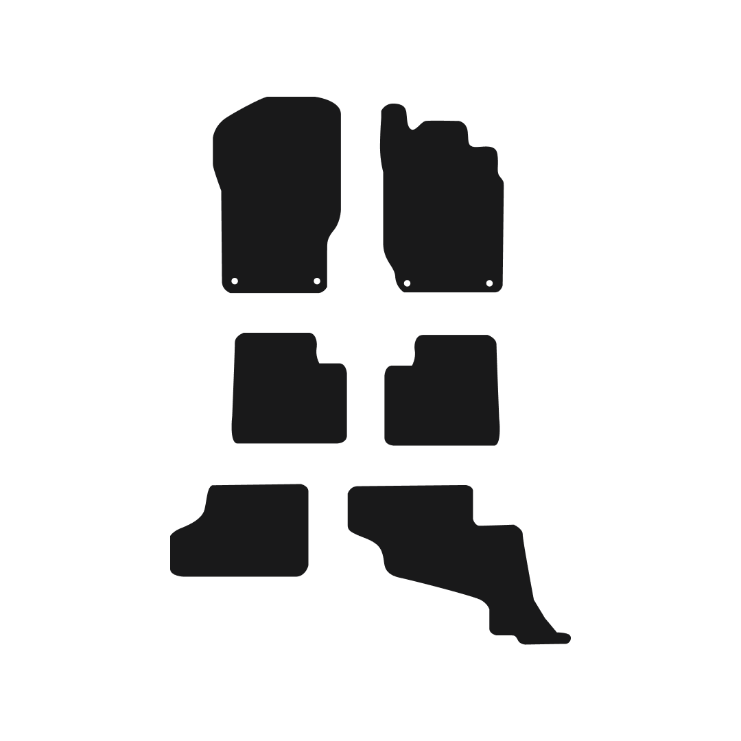 Mercedes GL (2006-2013) Car Mats Mat Shape
