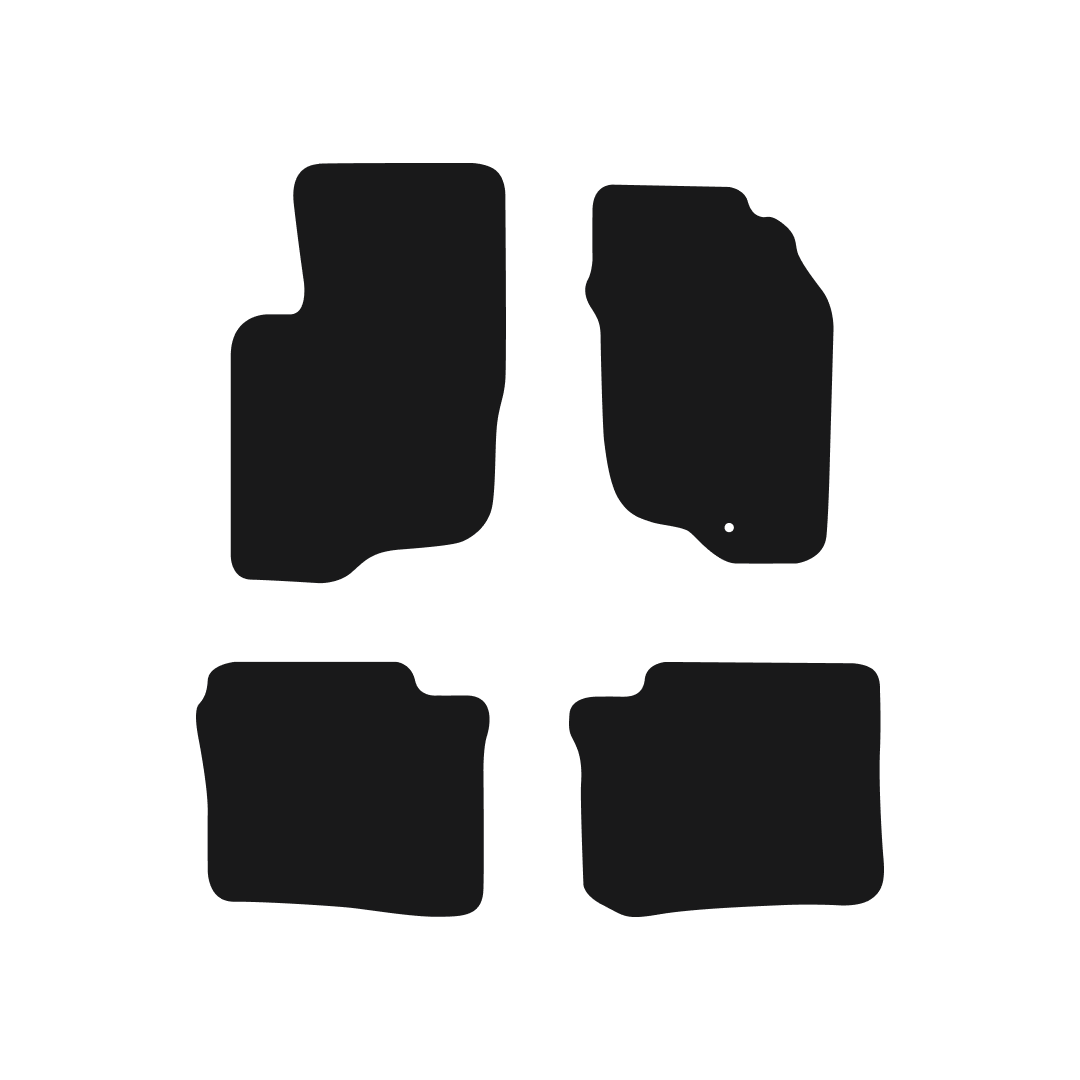 Mitsubishi Space Star (1999-2005) Car Mats Mat Shape