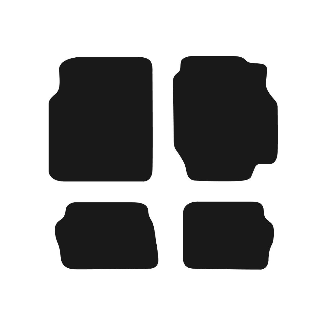 Nissan Almera MK 2 (2000-2006) Car Mats Mat Shape