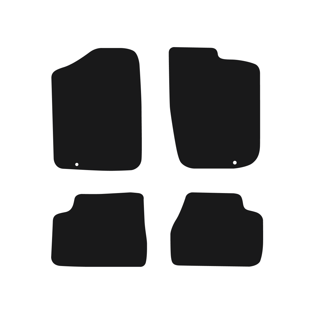 Nissan Figaro (1991) Car Mats Mat Shape