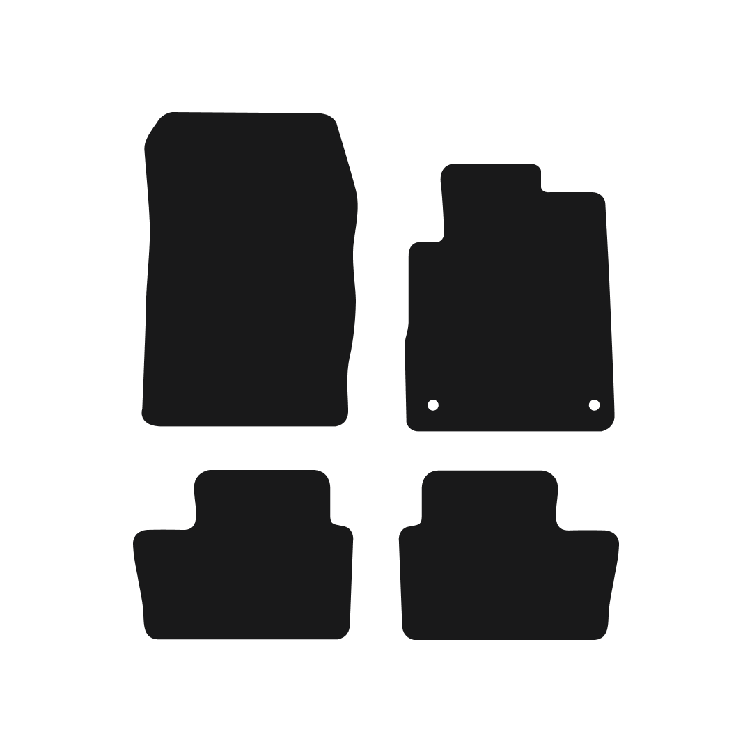 Nissan Juke (F16) (2019-2025) Car Mats Mat Shape