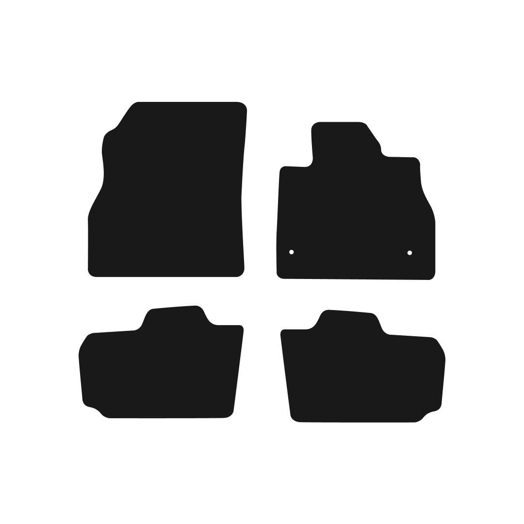 Nissan Leaf (ZE0) (2011-2013) Car Mats Mat Shape