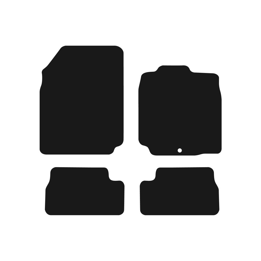 Nissan Micra (K12C) (2008-2010) Car Mats Mat Shape