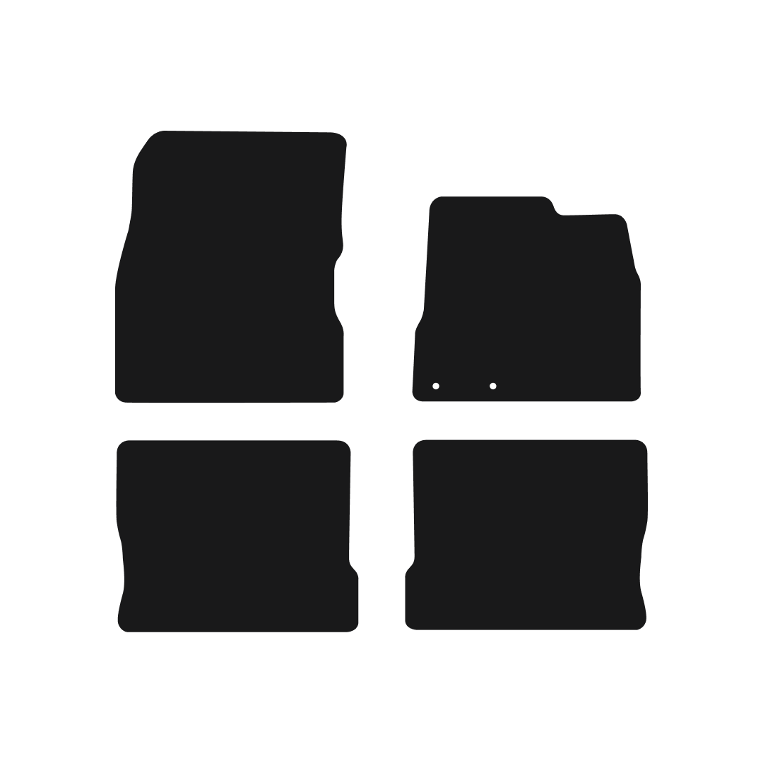 Nissan Note (2013-2023) Car Mats Mat Shape
