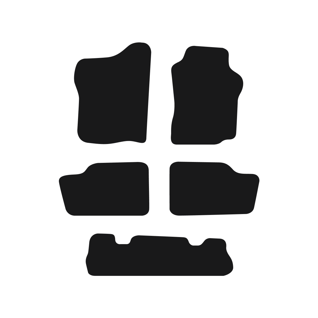 Nissan Patrol (1998-2007) Car Mats Mat Shape